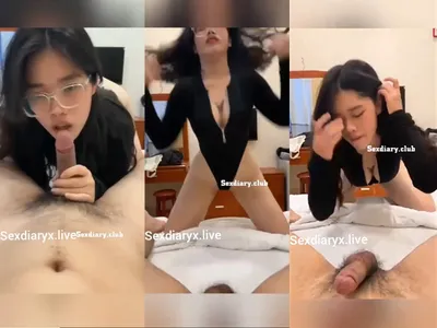 Em rau vú đẹp kính cận mút dương vật điêu luyện