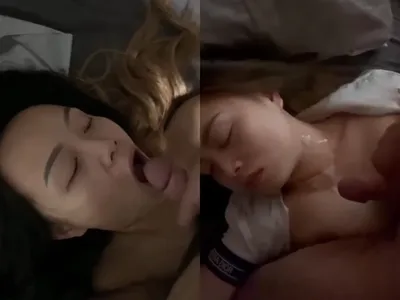 Xuất tinh lên mặt người yêu ngại ngùng