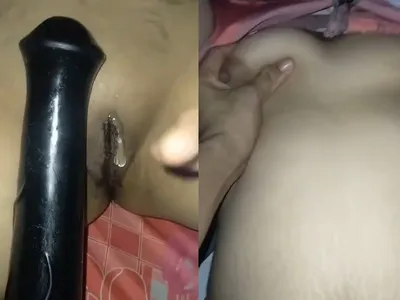 Bồ xinh tươi vú đẹp lỗ lồn múp móc lồn bằng sextoy cực sướng